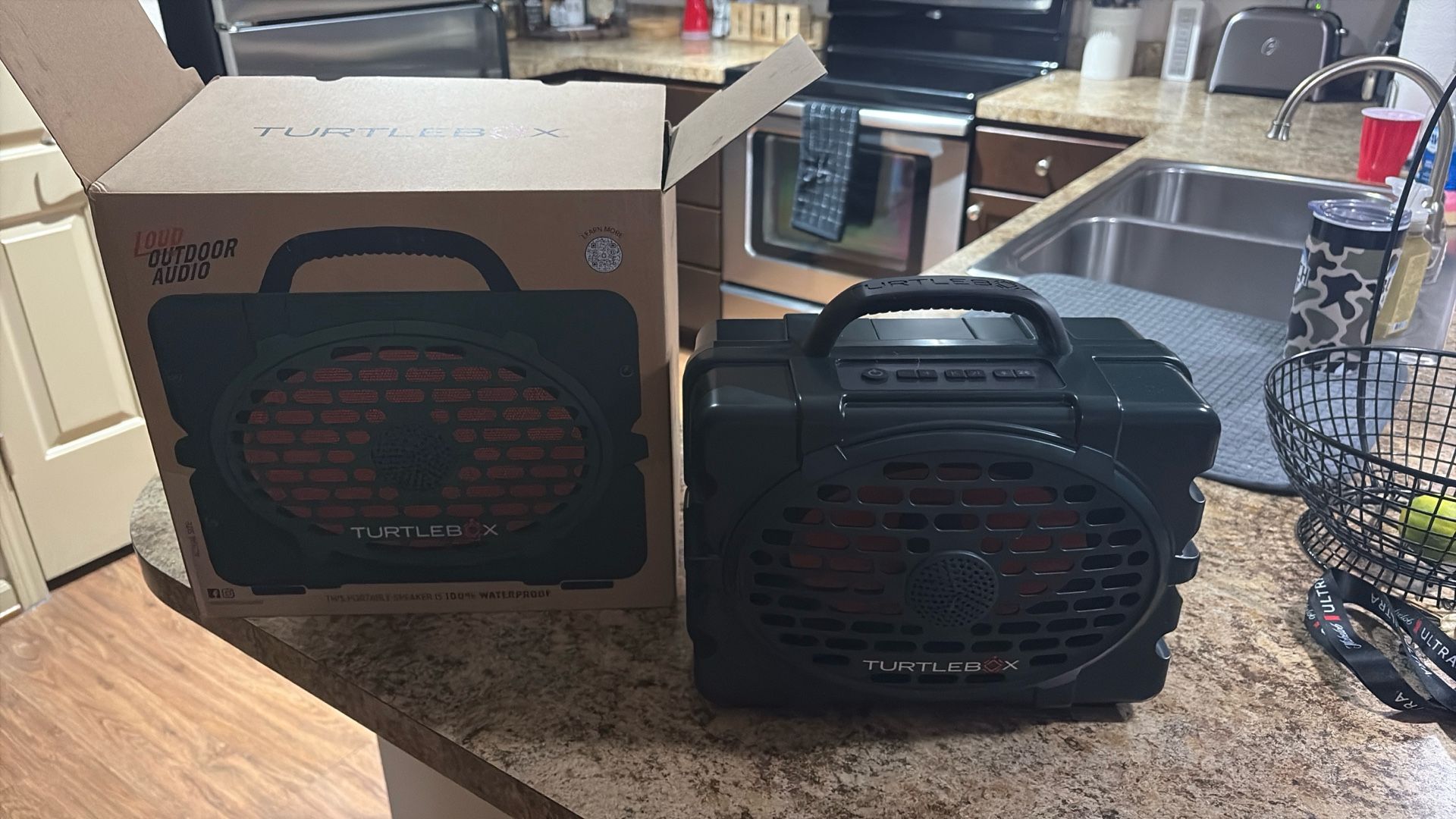 TurtleBox Waterproof Portable Speaker