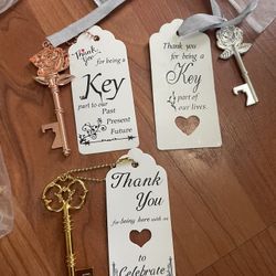 Thank You Key With Bottle Opener