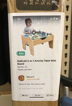 New KidKraft Activity Table with Board
