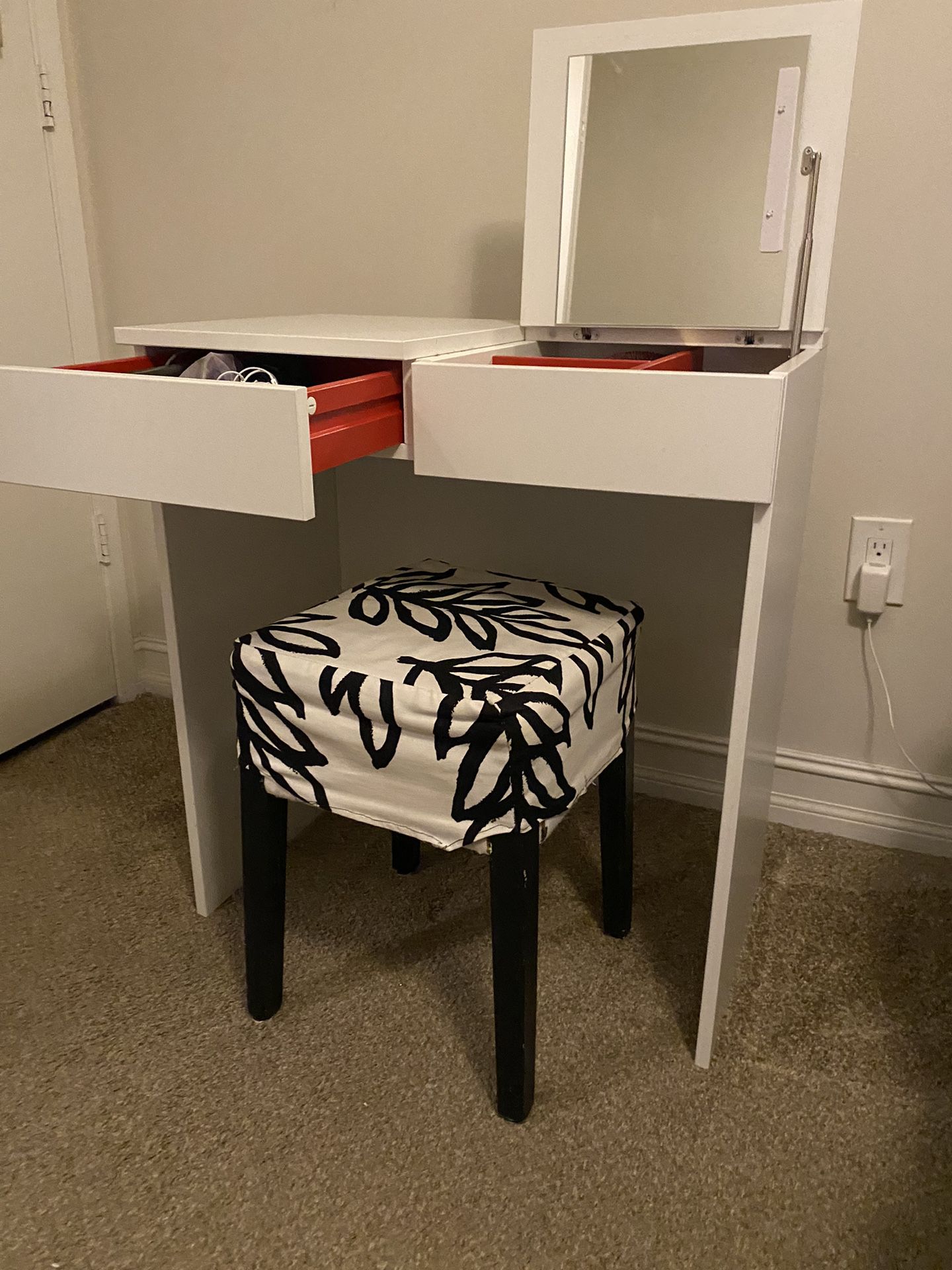 Vanity Table and Chair