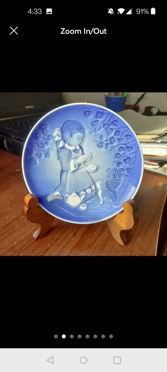 Decorative Art Plate Tea Party ☕