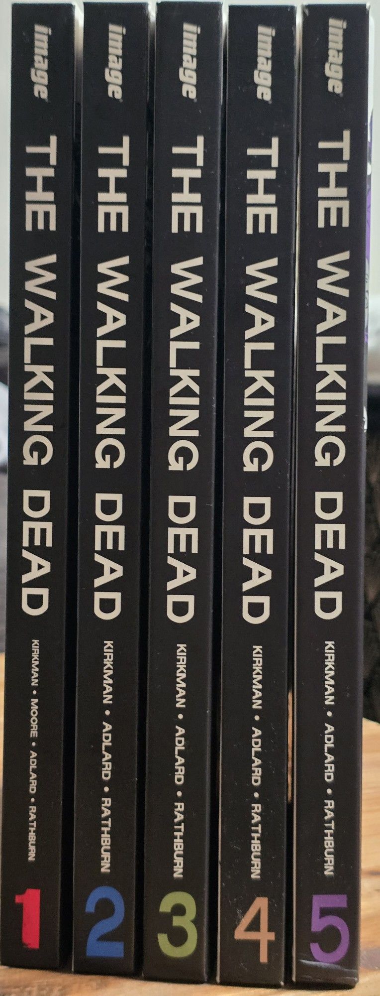 The Walking Dead Books 1-5