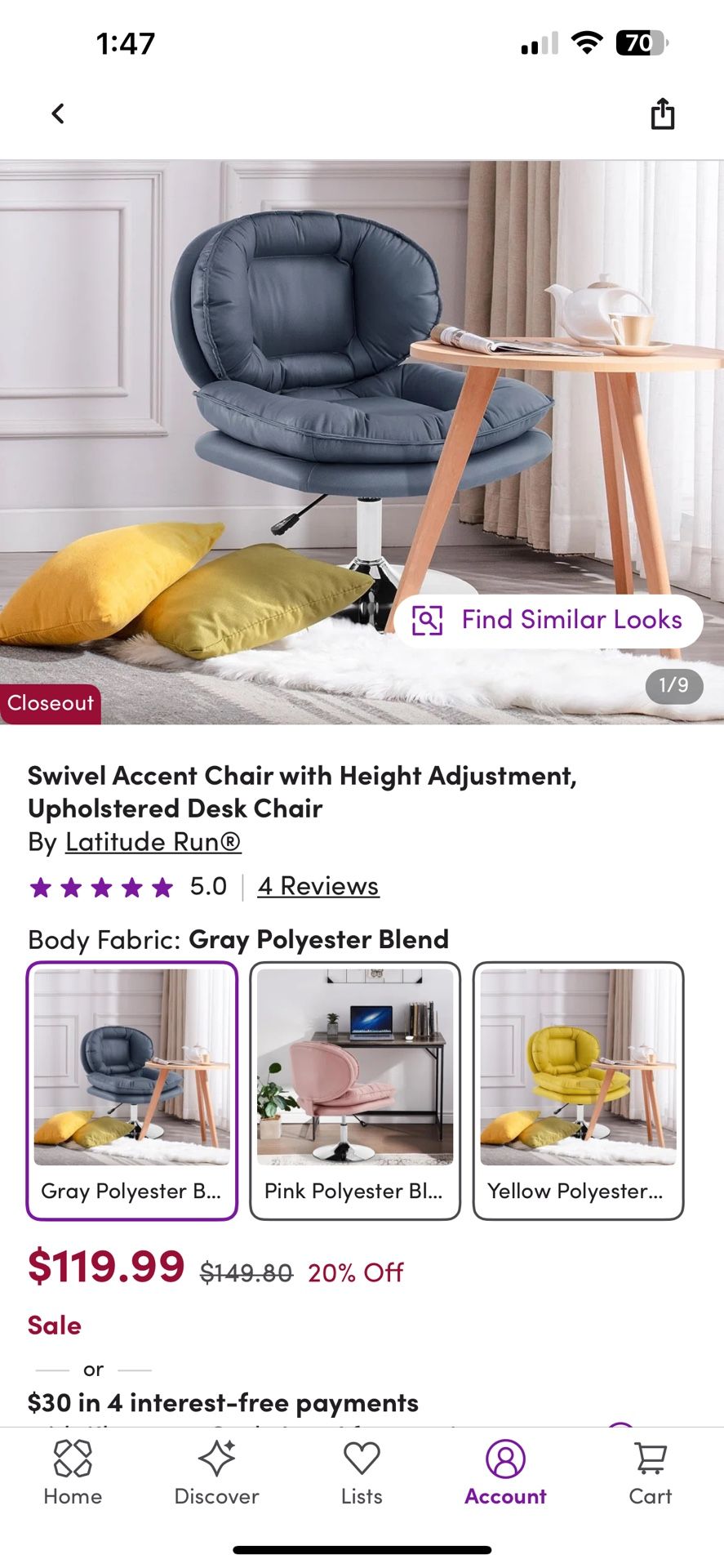Office Chair gray