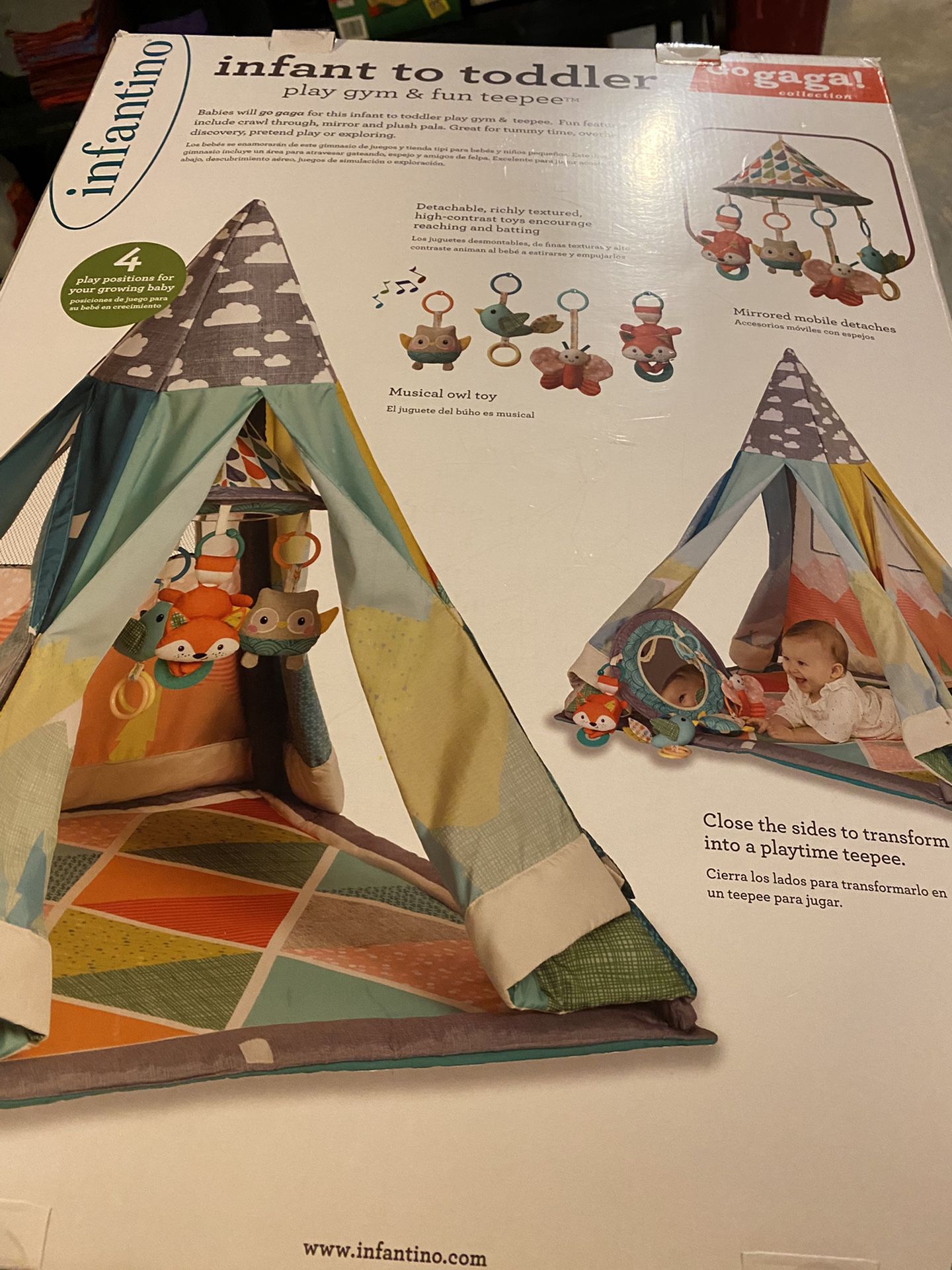 Infant  Play Gum And Tent