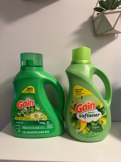 $15 for both Gain Original Laundry Detergent & Fabric Softener Bundle
