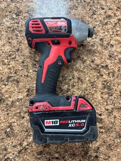 Milwaukee M18 Impact Driver with XC 5.0 Battery