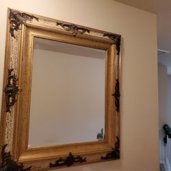 Vintage  Mirror  43in