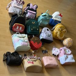 Brand New Disney LoungeFly backpacks 