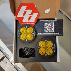 New Baja Designs Squadron R Sport LED Amber Light Pod Pair Driving/Combo