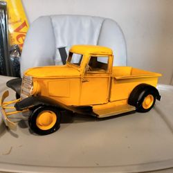 Vintage 1937 Tin Ford Pickup Truck 