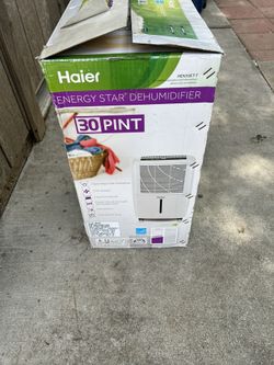 HAIER ENERGY STAR DEHUMIDIFIER 30 PINT (HEN30ET-T)