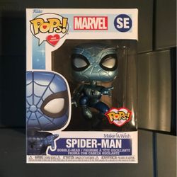 Spiderman and Iron Man Funko Pop