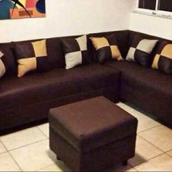 Modern Sectional Sofa Never Used 