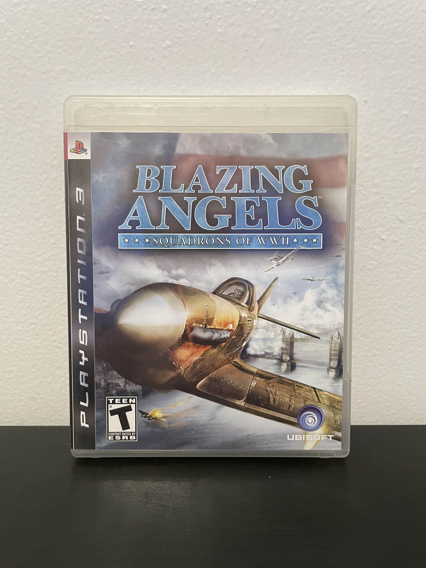 Blazing Angels Squadrons of WWII PS3 PlayStation 3 Like New CIB War Video Game