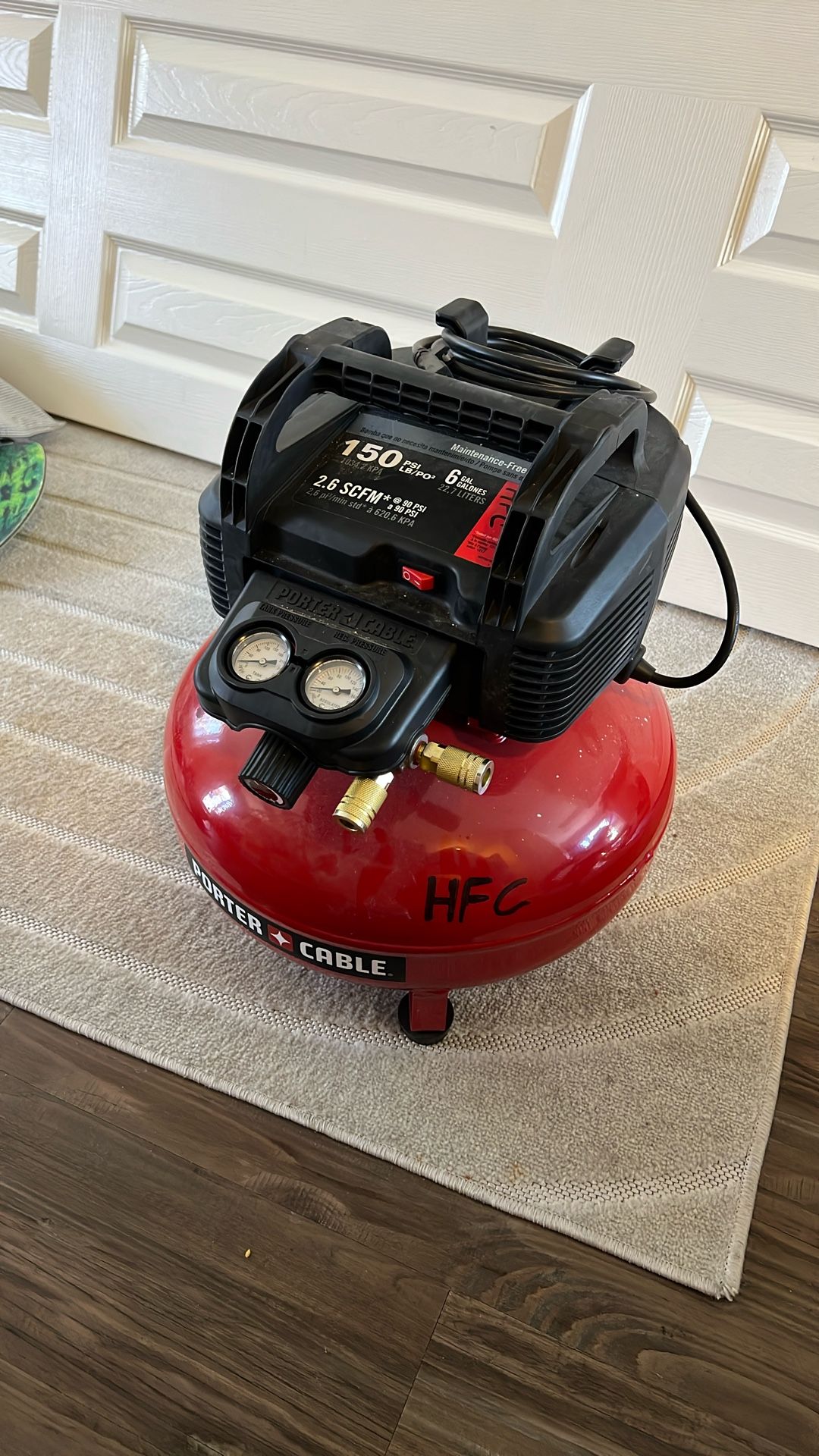 150 Psi 6 Gal Compressor