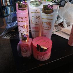 Hello Kitty Skincare Set
