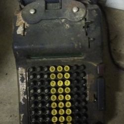 Antique Adding Machine 