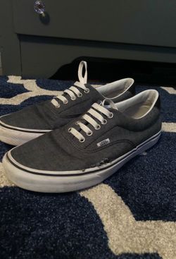 Size 10.5 gray vans