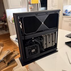 RTX 5080 9800X3D Small form Factor build Fractal Ridge
