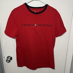 Size Medium Red Tommy Hilfiger T Shirt