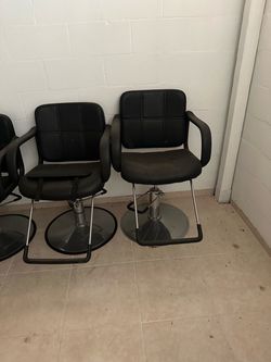 Salon chairs