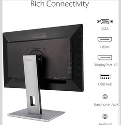 ASUS ProArt PA248QV 24 Inch WUXGA 16:10 Professional Monitor