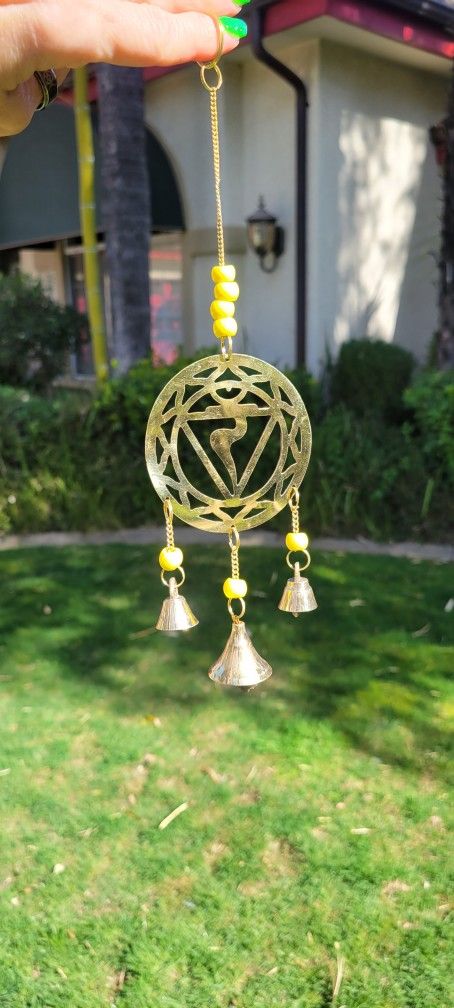 Yellow Chakra Wind Chime