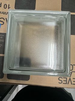 Clear Glass Block Brick