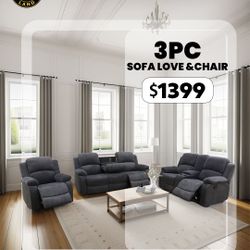 Brand New Recliner Set For Sale 