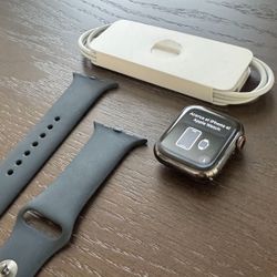 Apple Watch S8 41mm, WiFi + Unlocked Cellular! Graphite Stainless $400! Paid $750 Brand New No Box