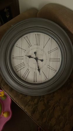 Large Wall Clock 