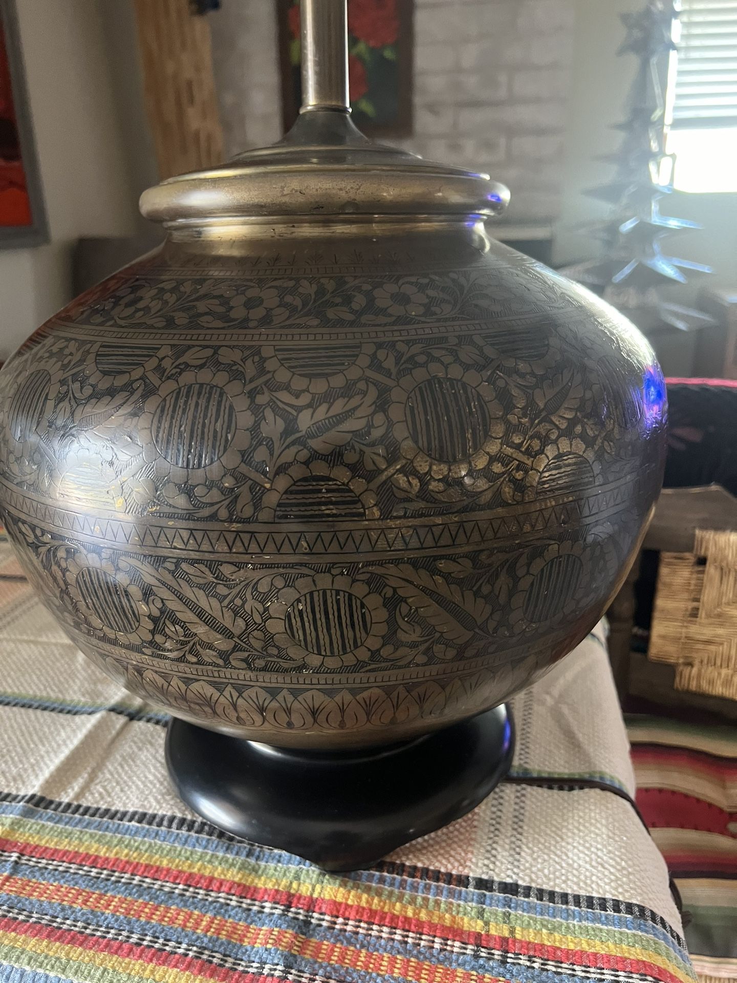 Vintage Brass Lamp-Make Offer