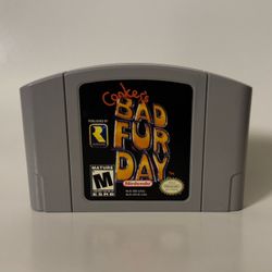 Conkers Bad Fur Day N64