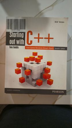 Starting Out with C++ by Tony Gaddis, 7th Edition