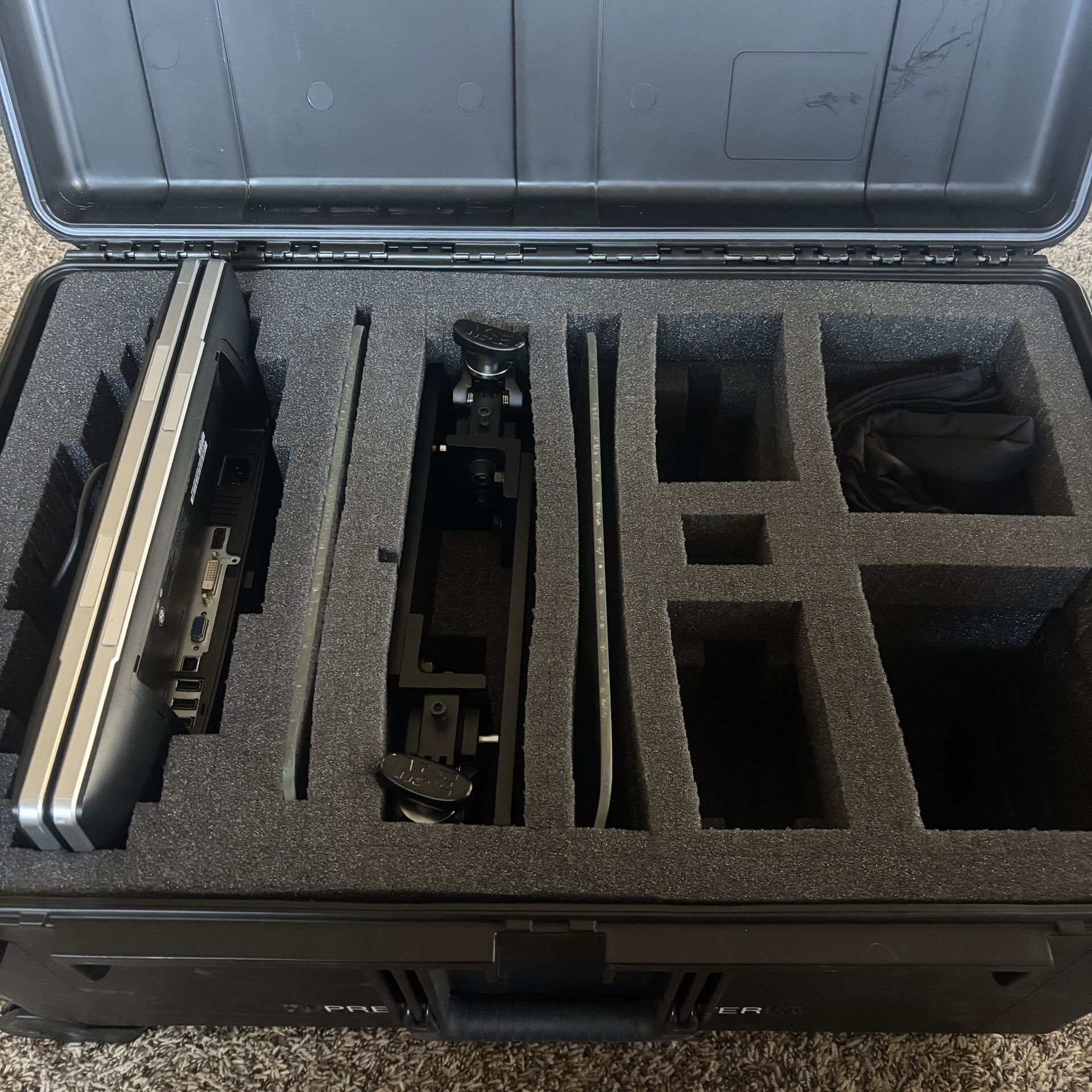 Presidential Prompter Dual Glass System w/ Hard Case – Professional Setup