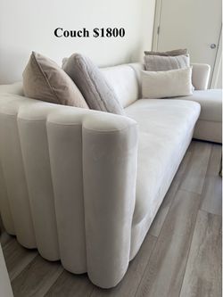 White Sectional Couch
