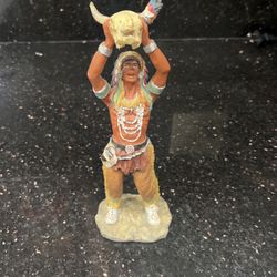Native American provincial mold 88 hand painted