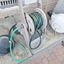 Manguera Con Su Enrrollador