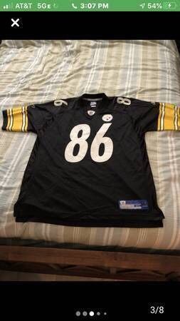 NEW PITTSBURGH STEELERS JERSEYS 39 Parker XL ADULT 86 Ward XL ADULT 43 Polamalu XL YOUTH $20 each