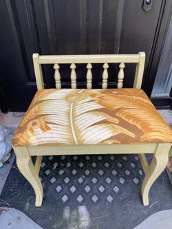 Vintage wood bench