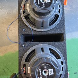 Jbl 12inch Subs In Ported Box