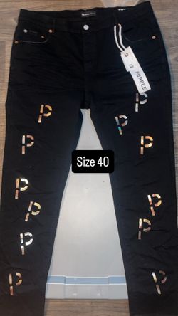Purple Jeans Size 40 And 36