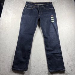 Levi's 514 Straight Performance Flex Jeans Men’s 34x30 Dark Indigo Blue NWT #8F