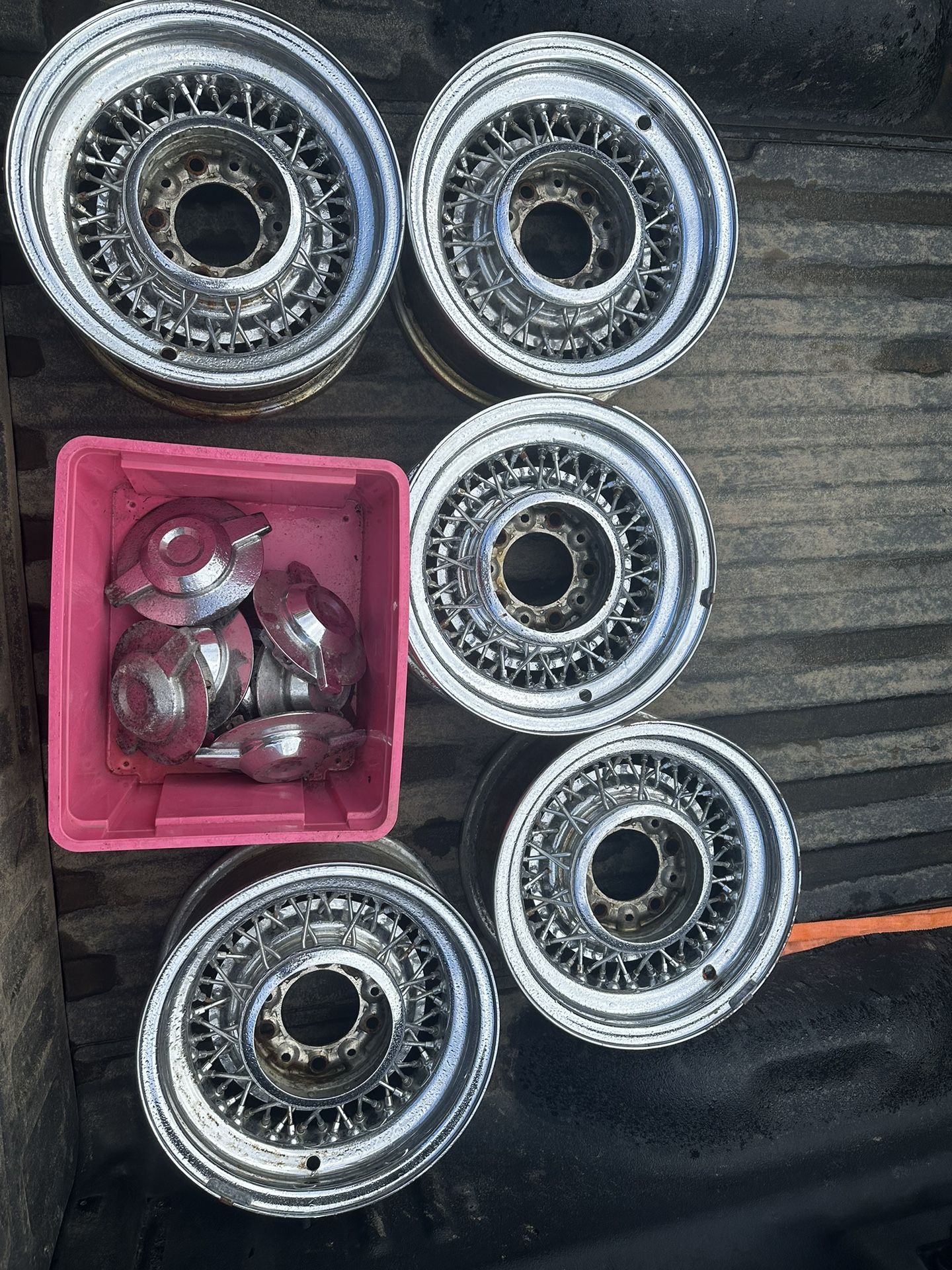 Kelsey Hayes Style Wire Wheels