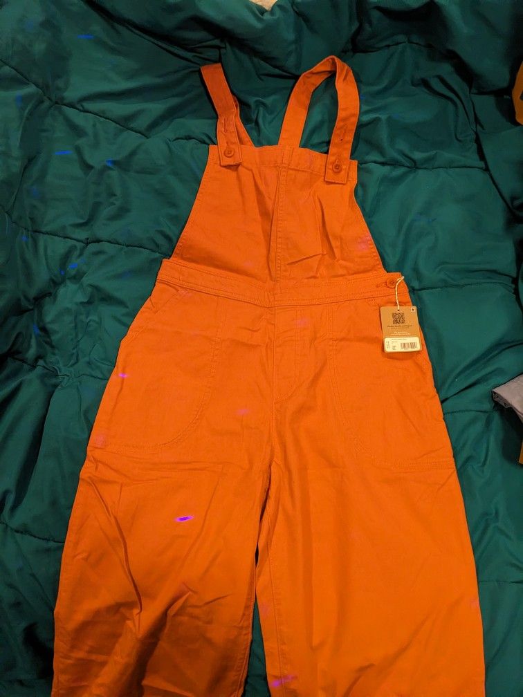 Patagonia Stand Up Cropped Overalls Women's M