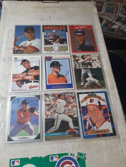 18 Cal Ripken baseball cards