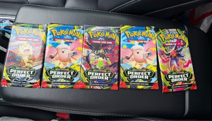 Pokémon Perfect Order Booster Packs ($8 each)
