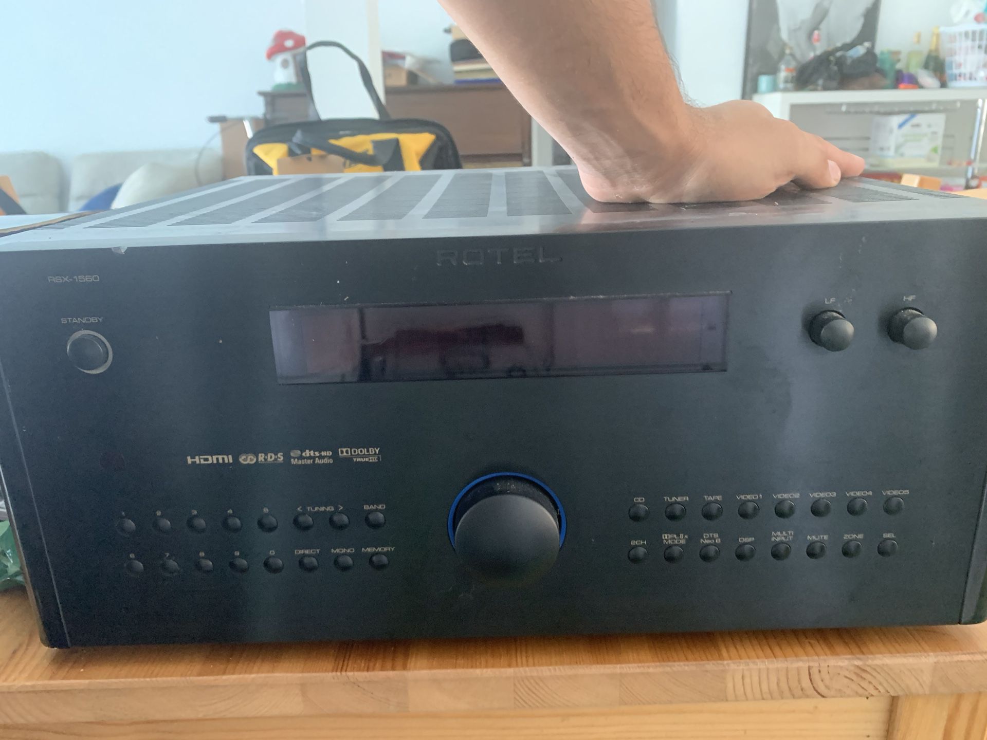 ROTEL RSX—1560 Receiver Home Entertainment