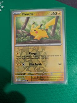 Pokemon Pikachu Rev Holo