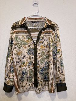 Zara Button Up Blouse